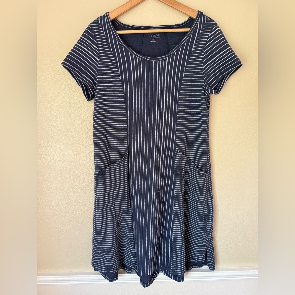 Escape By Habitat Clothes Striped Cotton Dress